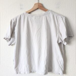 Jungmaven T-shirt Lorel Short Sleeve Crop Top Womens Medium Hemp Organic Cotton